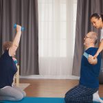 Old people physical therapy